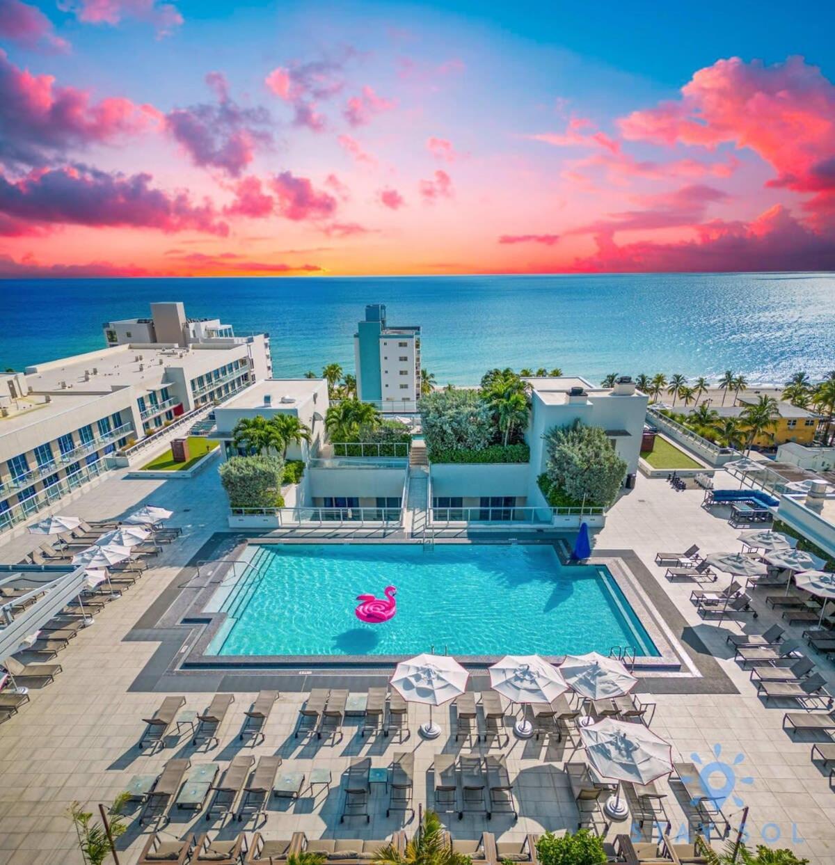 Hollywood Beach Broad - Walk - Amazing Pool - Hot Tub Exterior photo