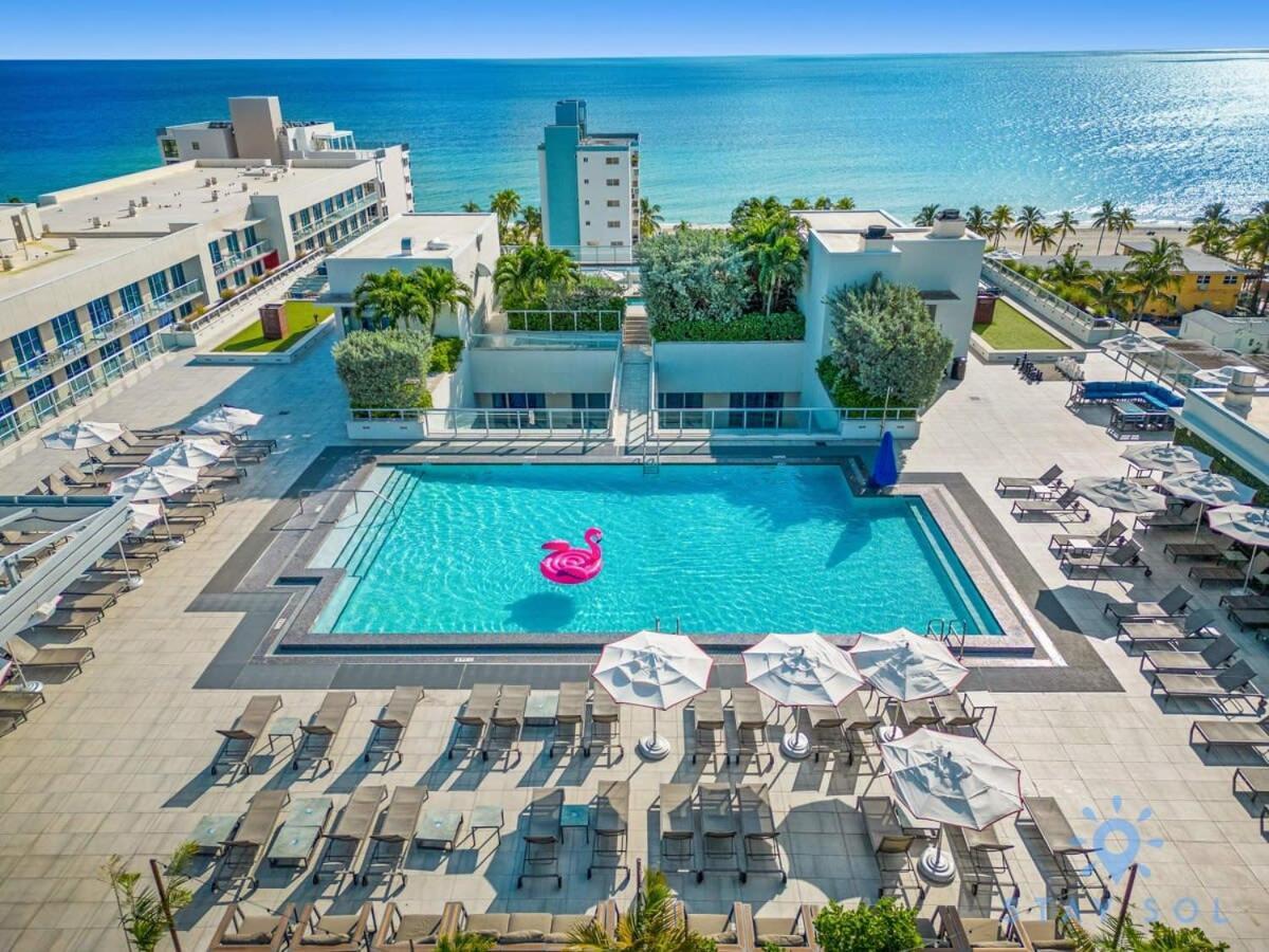 Hollywood Beach Broad - Walk - Amazing Pool - Hot Tub Exterior photo