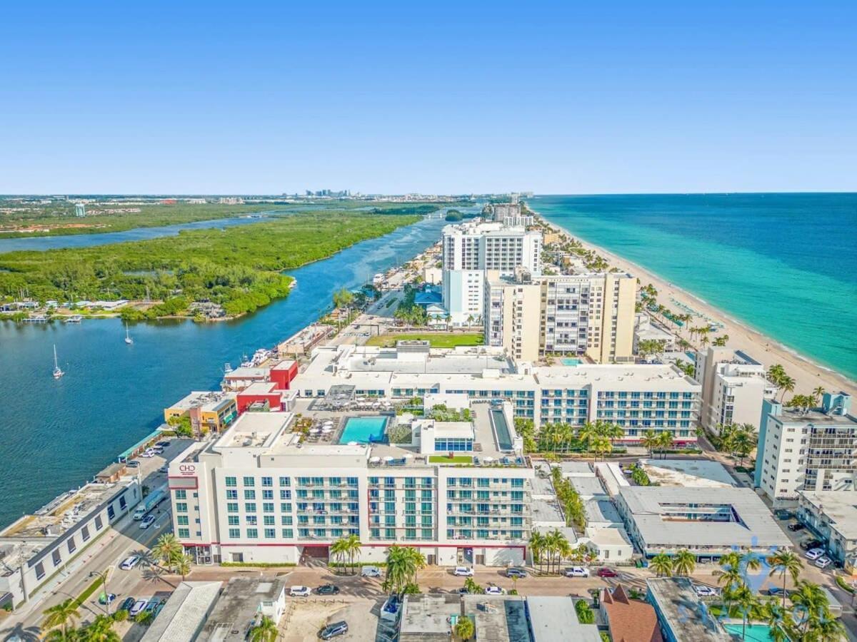 Hollywood Beach Broad - Walk - Amazing Pool - Hot Tub Exterior photo